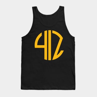 412 circle shape Tank Top